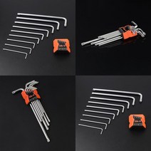 별렌치 세트 나사조이기 다양한사이즈 렌치 9p