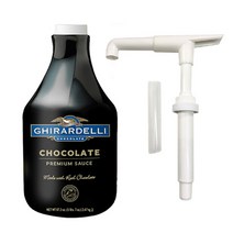 기라델리 초콜렛 소스 2.47kg + 화이트펌프, 1개, 2470g