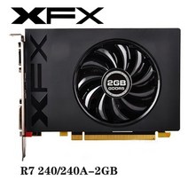 그래픽 카드 비디오 XFX Radeon R7 240A 2GB GAMD R7240A GDDR5 128bit 스크린 데스크탑 컴퓨터 호환, 240A 2GB GDDR3, 02 240A 2GB GDDR3