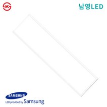 LED 면조명 평판등 1285X325 50W 플리커프리, 주광색(흰색빛), 남영 엣지등 50W 1285x325