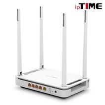 에이전트모드지원/AC1200 유무선공유기/Realtek RTL8197F CPU (1GHz) 탑재/DDR2 64MB/4포트(기가비트)+1WAN(기가비트) ipTIME A2004MU