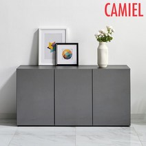 듀이2 LPM 1200 키높은 3문 거실장NX_GL0067, 화이트