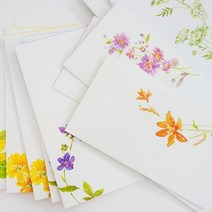 JAYART_늘봄 들꽃 돈봉투 6종 상품권 예쁜편지 종이 디자인 용봉투 편지지 부모님용 이편지 심플 님용+jac220909, 제이아트co_6.노랑어리연꽃