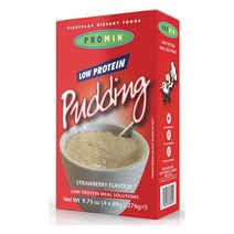 저단백 디저트 딸기 맛 푸딩 믹스 파우더 4포 276g