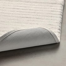 이케아 BRINASEN 브리나센 욕시 매트 50x80cm 면 100% 발매트, 화이트