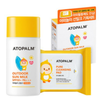 아토팜 유아용 야외놀이 선밀크 SPF50+ PA+++ 55g 세트, 6세트