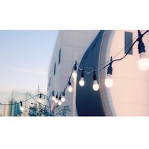 전등선 10M 10분기 야외조명 오징어등 루프탑 테라스조명 연결형 파티라이트