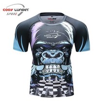 주짓수래쉬가드 레쉬가드 도복 파이터 MMA 운동복 훈련복무에타이 원숭이 킥복싱 셔츠