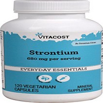 NSI Strontium - 680 mg per Serving - 120 Vegetarian Capsules null, 1, 기타