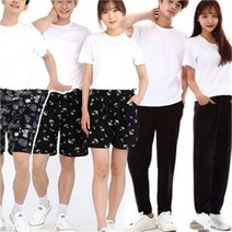 셀러허브 여성패션 [오노마] ONM 여름 남성 여성 쿨바지 반바지 밴딩 쿨링 팬츠 작업복
