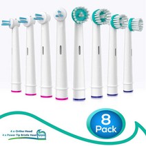 Oral B 치간 교정 전동 칫솔 헤드 구강 전문 교정용 교체 브러시