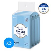[KT알파쇼핑]크리넥스 마이비데 휴대용 10매x4팩 3개, 상세페이지참조