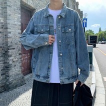남성 간절기 아우터 데님자켓