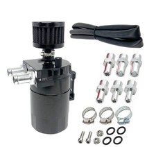 연료 탱크 범용 배플 알루미늄 오일 캐치 탱크오일 필터 포함, 1.B