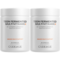 코데이지 틴 데일리 멀티비타민 미네랄 A B C D E K 오메가3 2팩, 비타민 120캡슐