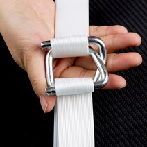 코드스트랩(40M 1롤) Cordstrap 포장자재 포장끈 고강도밴드 중량물포장 포장 끈 밴딩기 조임기 디스펜서 거치대 텐셔너 와이어버클 수출포장 벤딩기, 코드스트랩 버클 19mm-15ea