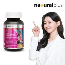 네츄럴 플러스캐나다직수입 멀티비타민앤미네랄포우먼90정 비타민과미네랄19종함유, 90정