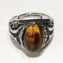 자수정 반지 유색 보석 오팔 원석 골동품 티베트어 큰 타원형 월장석 여성 대형 인도 치유 크리스탈 화재 빈티지 쥬얼리 1Pc 크기 5-10