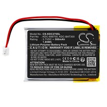 카메론 시노 배터리 KOAMTAC KDC30 KDC270 KDC280 KDC300 KDC-699700 KDC-BAT300 500mAh, 01 Black