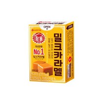 롯데 밀크캬라멜 케이스 50g 4개 캬라멜 탕비실 어린이집 사무실간식 주전부리, 2개