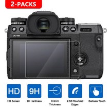2Pcs 강화 유리 후지 필름 X-T1 X-T2 X-T3 X-H1 X-T100 XF10 X-T20 X70 X-T10 X100T X100F X-E3 X-Pro2, 03 X-Pro1