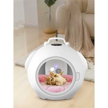펫드라이룸 반려동물 털 말리기 고양이 건조기, 퓨어화이트