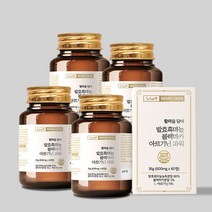 스캇나인 발효 흑마늘 블랙마카 L-아르기닌 야관문 파워 60정, 4개