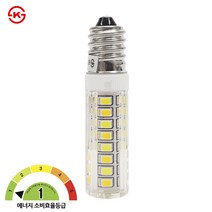 LED 콘램프 3색변환 7W E14 KS인증 에너지소비효율 1등급, 1개
