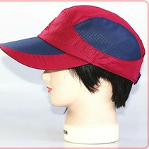 에이치플러스몰 엘리트 웹피모자 크리버캡(등산캡) 패션 여행 등산모자 레드