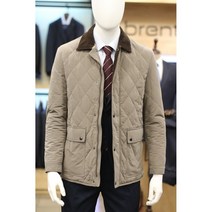 코오롱 브렌우드 22년 F/W 가을 터닝 시즌 베이직 퀼팅 사파리 점퍼식코트 BRUAW431GYX[무료배송 상품]
