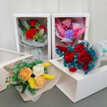 꽃집산책 미니 꽃다발 납골당꾸미기, 2. 퍼플핑크