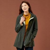 [지센] 여성 후드 탈착 점퍼 LSJPL951_KH
