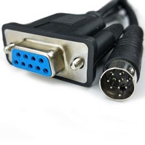 1394 케이블 전선 카메라 컴퓨터 PC 보조 선 DB9 RS232 ~ MD 8P CPU 제어 장치 통신 AB 락well PLC 프로그램, CHINA_180cm | RS232 Program Cb