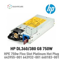 서버전원 HP DL360 DL380 G8 750W POWER PSU 643955-001 643932-001 660183-001 656363-B21