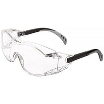 Gateway Safety Cover2 눈을 보호하기 위해 착용하는 보안경 - 안경 위에 착용(OTG), Clear, 1 Pair