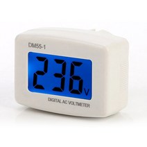 전압계 AC 80-300V LCD 디지털 플러그형 볼트 게이지 미터 전압 측정 모니터 패널 110V 220V EU US, 02 US Plug