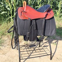 승마안장 전체 가죽 하네스 말레이시아 관광객 조랑말 승마 기사 말안장, 1