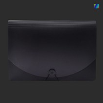 폴더 사무실 학교 휴대용 확장 A4 폴더 24포켓 서류함, 쿠팡GS 무지개 컬러