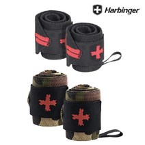 하빈져 레드라인 리스트랩 손목보호대 헬스스트랩, 레드라인 리스트랩 블랙