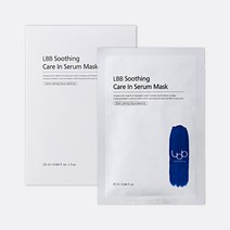 엘비비 수딩 케어 인 세럼 마스크, 5개입, 1개
