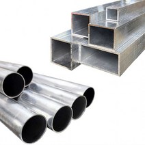 알루미늄파이프 원형파이프 사각파이프 알루미늄관 1M 재단, 01.원형파이프/4x6mm(1T)