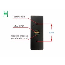 QR-코드 Mifare NFC RFID 카드 리더기 맞춤형 HID(Iclass) 액세스 제어 출력 RS485/RS232 Wiegand26/3, 02 RS485