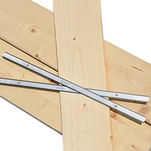 자동대패 전동대패 전기대패 TASP 2pcs 12.5 "HSS 두께 플레너 블레이드 320x12x1.5mm 델타 22-560 용, 한개옵션0