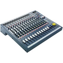 사운드크래프트 SOUNDCRAFT EPM12 12채널 아날로그 믹서 교회 설교 찬양 학교 행사 공연 수련회