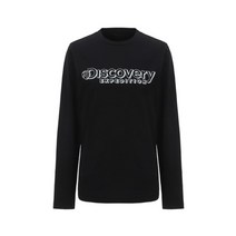디스커버리 디스커버리긴팔티 JQS DWRL22021-BKS 여성 몰튼 긴팔티셔츠