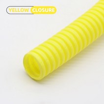 PP 절연 주름관 와이어 호스 스레딩 플라스틱 보호 슬리브 75mm345mm 1 m 5m 10m, 127.Yellow Closure - AD 116 x