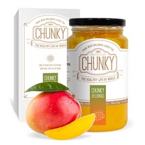 청키 열대과일 수제 애플 망고청 과일청 망고 수제청, 1개, 700g, 500ml, 1개