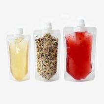 더팩컴퍼니 진공봉투 스파우트파우치 200ml 50장 700장, 500장