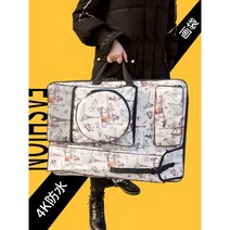 휴대용미술가방 스케치북 미술가방 대용량 백팩 학생 가방 화판 캔버스 방수 학원, J