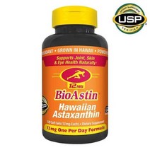 Nutrex Hawaii 뉴트렉스 하와이 아스타잔틴12mg 120정 Bioastin Hawaiin Astaxanthin 12mg